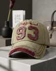 93 Orijinal Retro Yıkamalı Cap Şapka