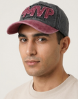 MVP Aplikeli Retro Yıkamalı Cap Şapka