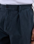Soft Dokulu Yıkamalı Siyah Pantolon 261040