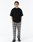 Basic Siyah Oversize Tshirt 4812
