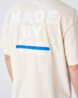 Made By İce Nakışlı Taş Oversize Tshirt 4870