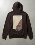 Halı Aplikeli Oversize Kahve Sweatshirt 4959