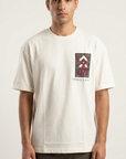 Privacy Ekru Oversize Erkek Tshirt 5138