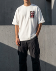 Privacy Ekru Oversize Erkek Tshirt 5138