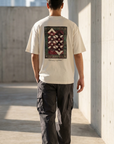 Privacy Ekru Oversize Erkek Tshirt 5138