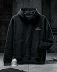Cep Detaylı Siyah Sweatshirt 5187