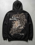 Echoes of Anatolia Nakışlı Oversize Siyah Sweatshirt 5268