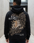 Echoes of Anatolia Nakışlı Oversize Siyah Sweatshirt 5268