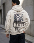 Chaplin Desenli Oversize Taş Sweatshirt 5281