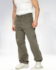 Çizgili Detaylı Erkek Pantolon 6581