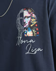 Mona Lisa Erkek Lacivert Oversize Tshirt 4768