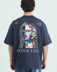 Mona Lisa Erkek Lacivert Oversize Tshirt 4768