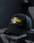 California Yazlık Siyah Cap Şapka