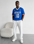 İtalya Aplikeli Triko Oversize Tshirt
