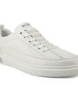 Gerçek Deri Beyaz Erkek Sneaker 25Y510-4
