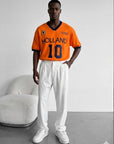 Hollanda Aplikeli Triko Oversize Tshirt