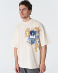Who Are You Ekru Oversize Tshirt 4914
