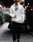 Originals Baskılı Kapüşonlu Oversize Sweatshirt