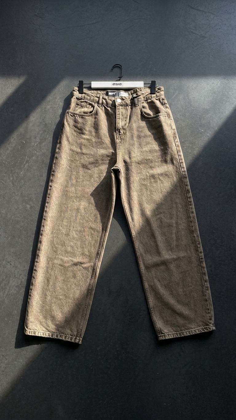 Loose Fit kalıp Erkek Kot Pantolon
