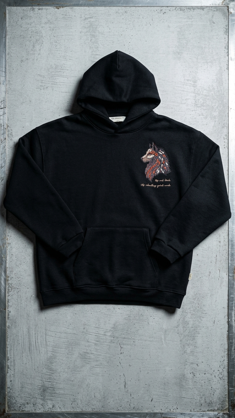 Kurt Desenli Oversize Sweatshirt 5208