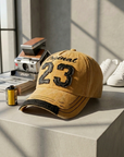 23 Orijinal Retro Yıkamalı Cap Şapka