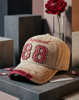 88 Orijinal Retro Yıkamalı Cap Şapka