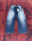 Baggy Fit Erkek Mavi Kot Pantolon 17272-4