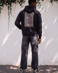 Panelli Baggy Fit Erkek Antrasit Kot Pantolon 17303-1