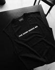 The Game Baskılı Sıfır kol Erkek Tişört