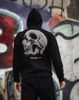 No Crown Baskılı Kapüşonlu Oversize Sweatshirt