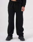 Basic Baggy Erkek Siyah Eşofman Altı 257009