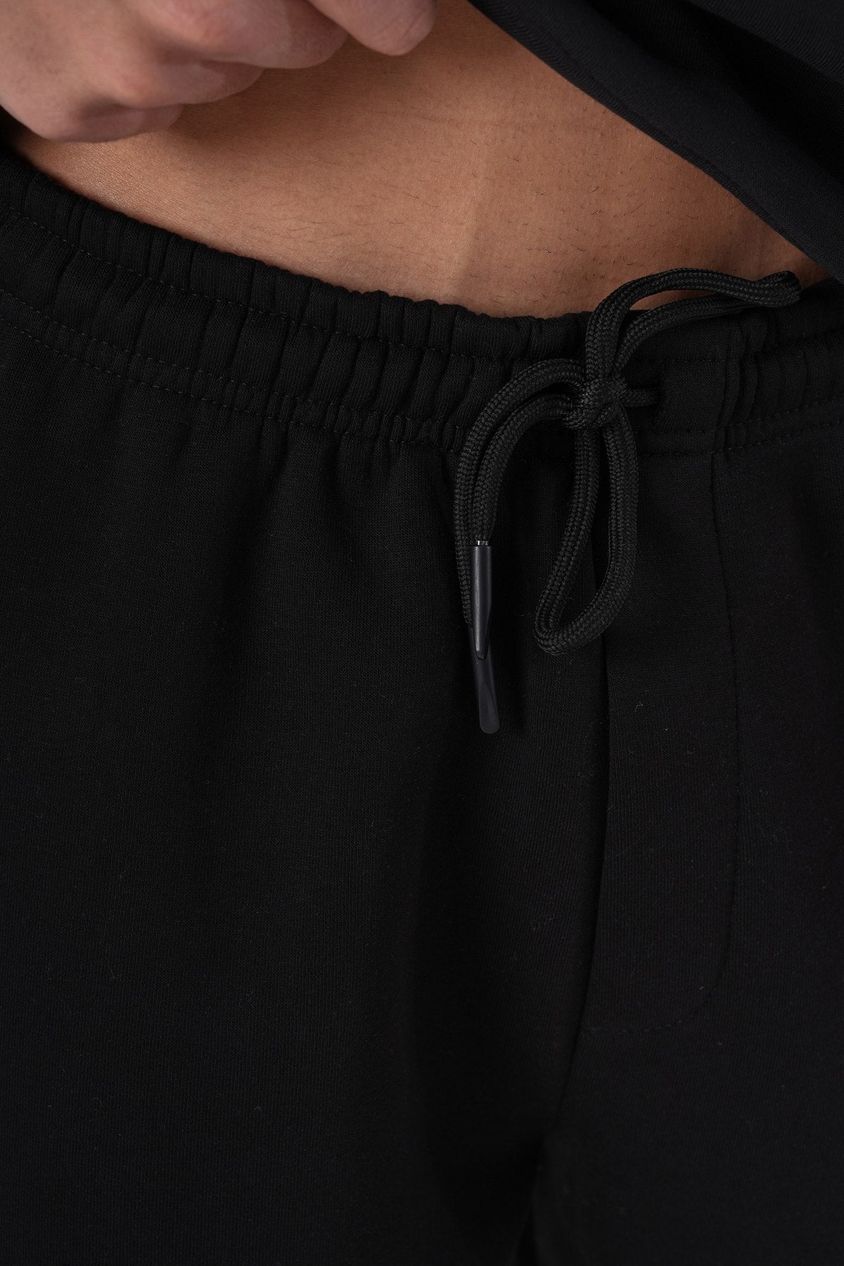 Basic Baggy Erkek Siyah Eşofman Altı 257009