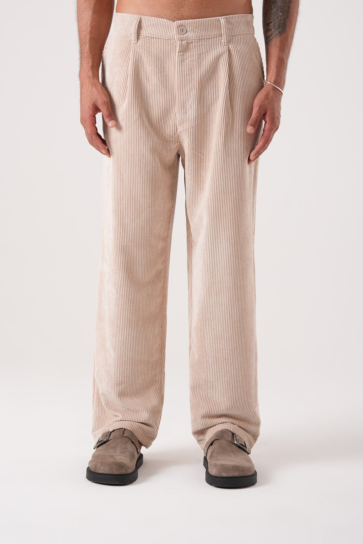 Kadife Taş Baggy Erkek Pantolon 257016
