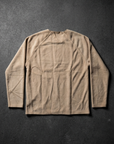 Geniş Yaka Reglan Kol Polar Erkek Bej Sweatshirt 257049
