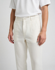 Beli Lastikli Ekru Erkek Pantolon 26010