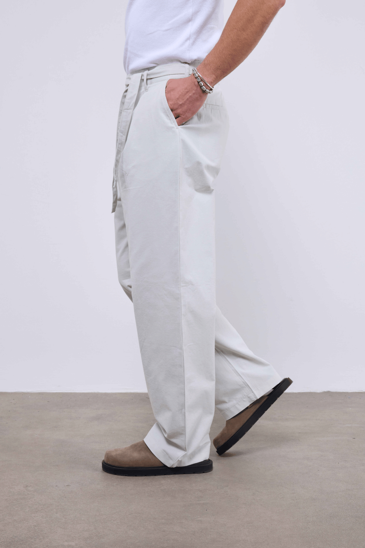 Yumuşak Dokulu Erkek Baggy Taş Pantolon 261063