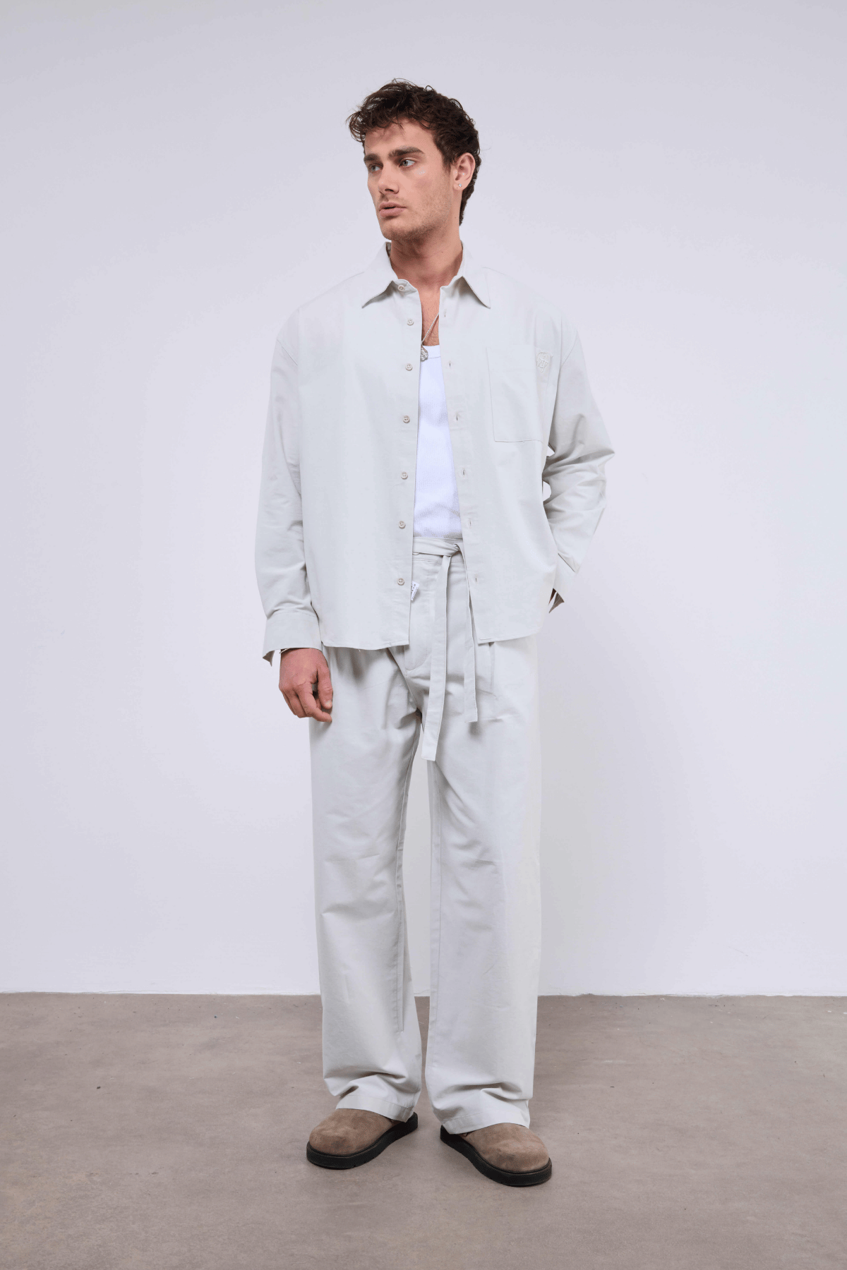 Yumuşak Dokulu Erkek Baggy Taş Pantolon 261063
