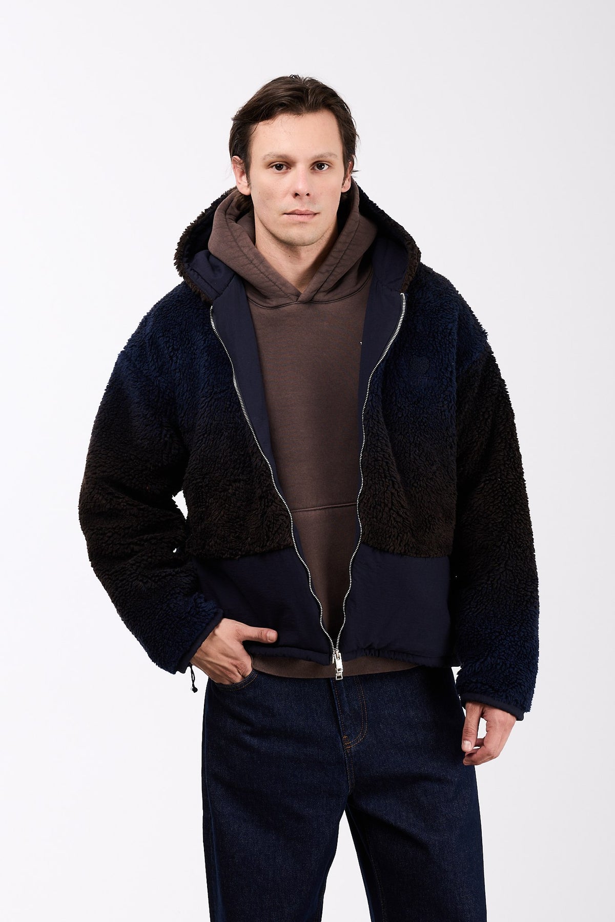 Fermuarlı Polar Kahve Mont  267010