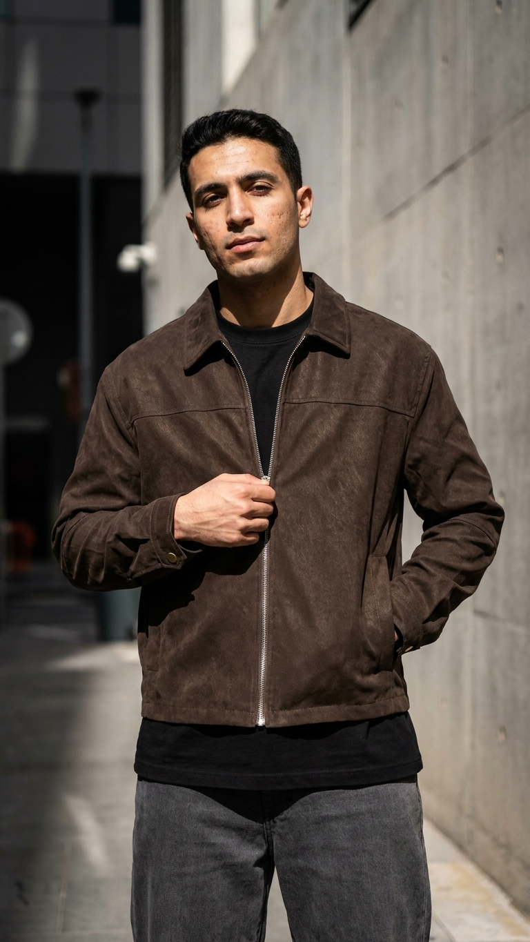 Nubuk Regular Fit Erkek Mont  267022