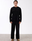 Ottoman Basıc Siyah Erkek Sweatshirt 267064