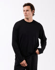 Ottoman Basıc Siyah Erkek Sweatshirt 267064
