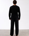 Ottoman Basıc Siyah Erkek Sweatshirt 267064