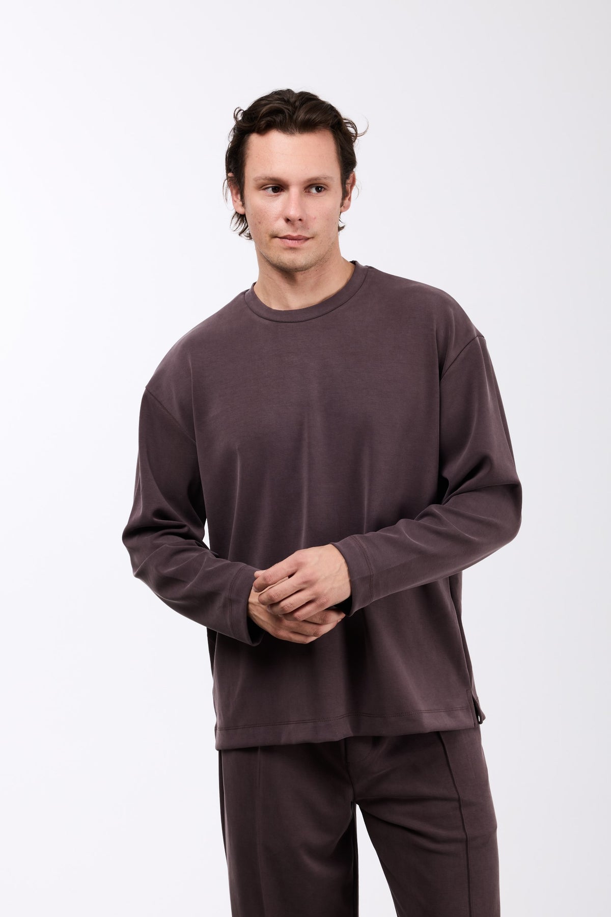 Basıc Oysho Kahve Sweatshirt 267097