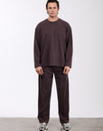 Basıc Oysho Kahve Sweatshirt 267097