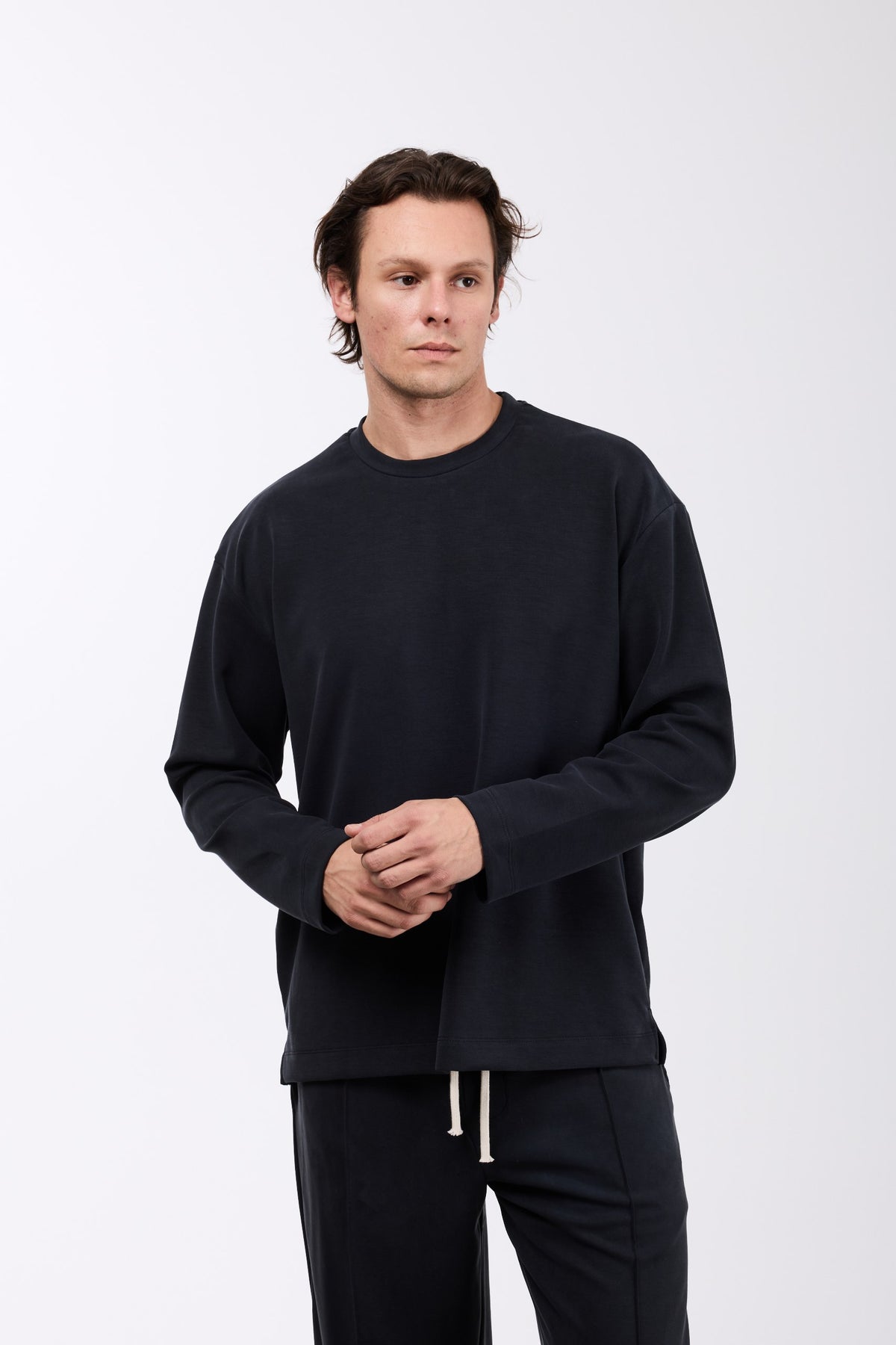 Basıc Oysho Siyah Sweatshirt 267097