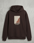 Halı Aplikeli Oversize Kahve Sweatshirt 4959