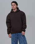Halı Desenli Oversize Kahve Sweatshirt 4978
