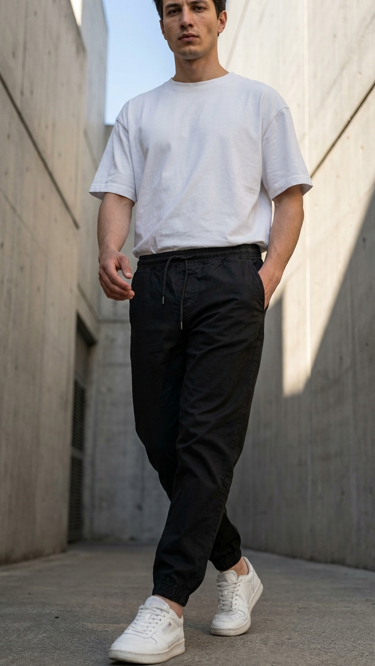 Gabardin Erkek Siyah Pantolon 25018