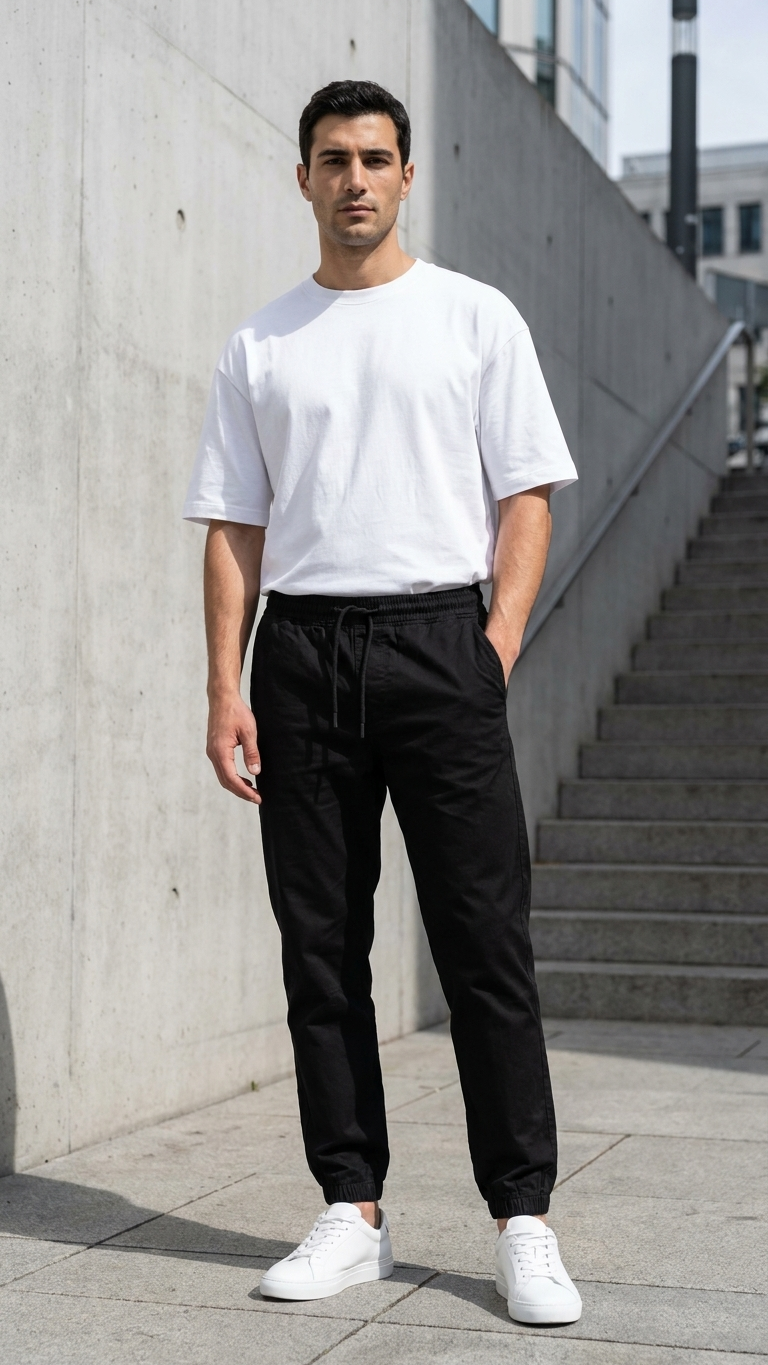 Gabardin Erkek Siyah Pantolon 25018