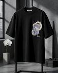 Terra Siyah Oversize Erkek Tshirt 5108